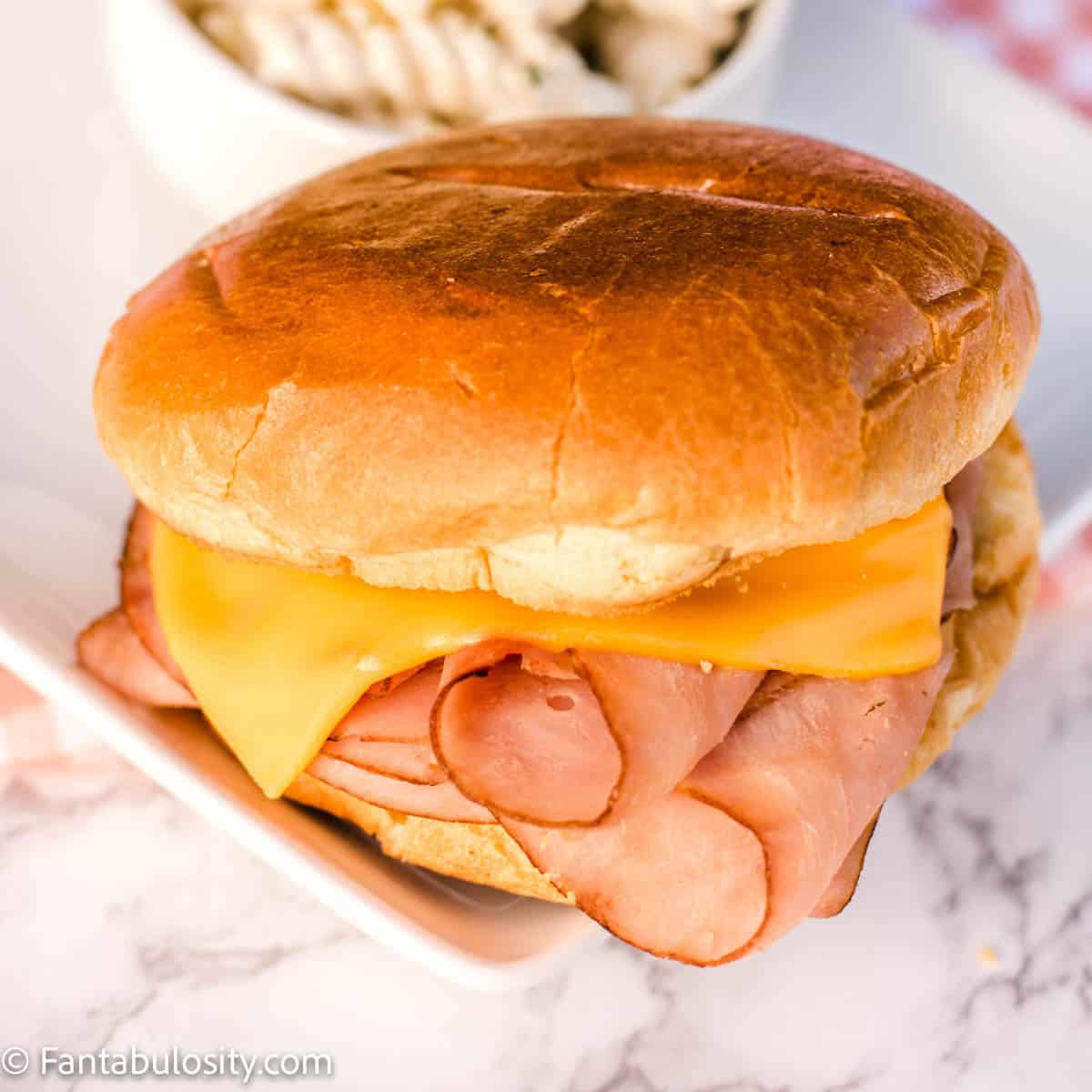 Ham and Cheese Sandwich